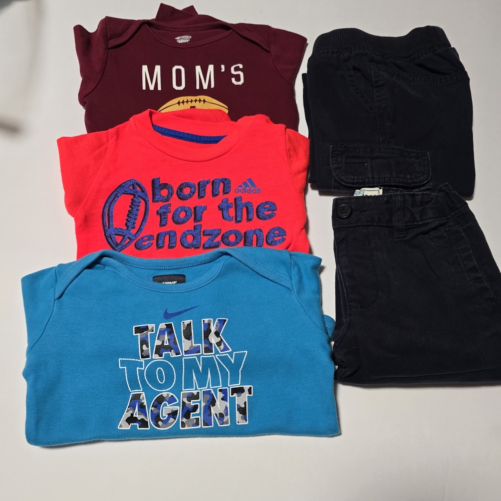 9-12 Months Toddler Boys Clothes Bundle - Picture 1 of 15